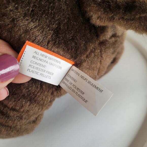 Wild Republic Mammoth Plush 13" Brown Stuffed Animal Toy Prehistoric 2022 - Picture 15 of 16